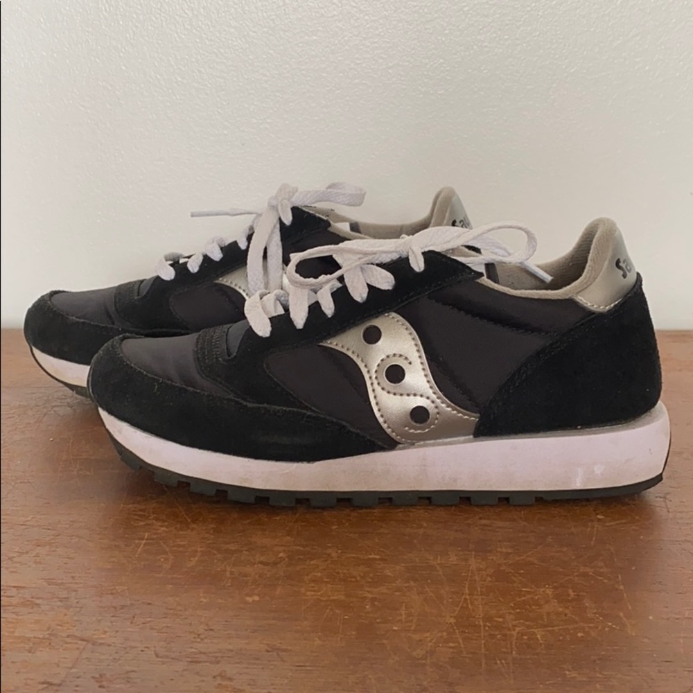 Saucony Jazz Original black & silver sneakers